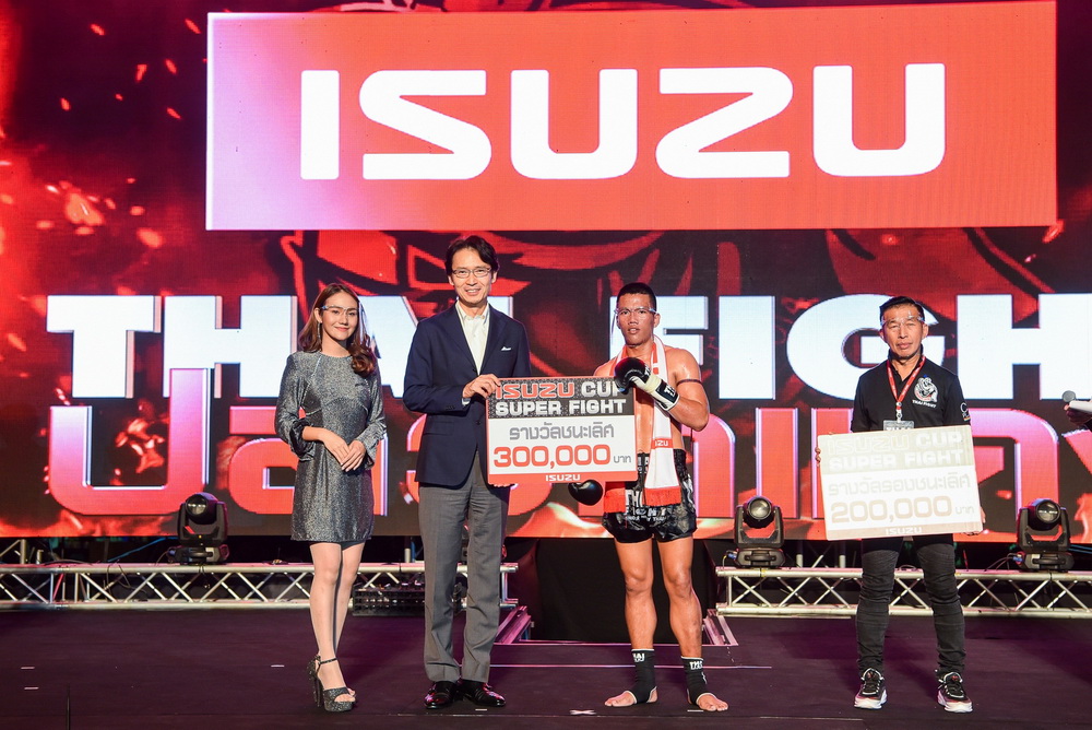 “ก้องไกล เอ็นนี่มวยไทย” คว้าแชมป์ ISUZU CUP SUPER FIGHT คนล่าสุด