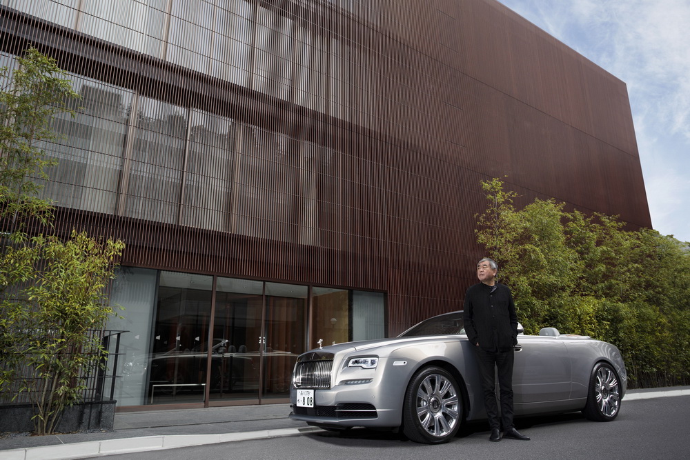 ROLLS-ROYCE ร่วมสร้างสรรค์  DAWN บีสโป๊ก กับ เคนโกะ คุมะ สถาปนิกชื่อดังชาวญี่ปุ่น