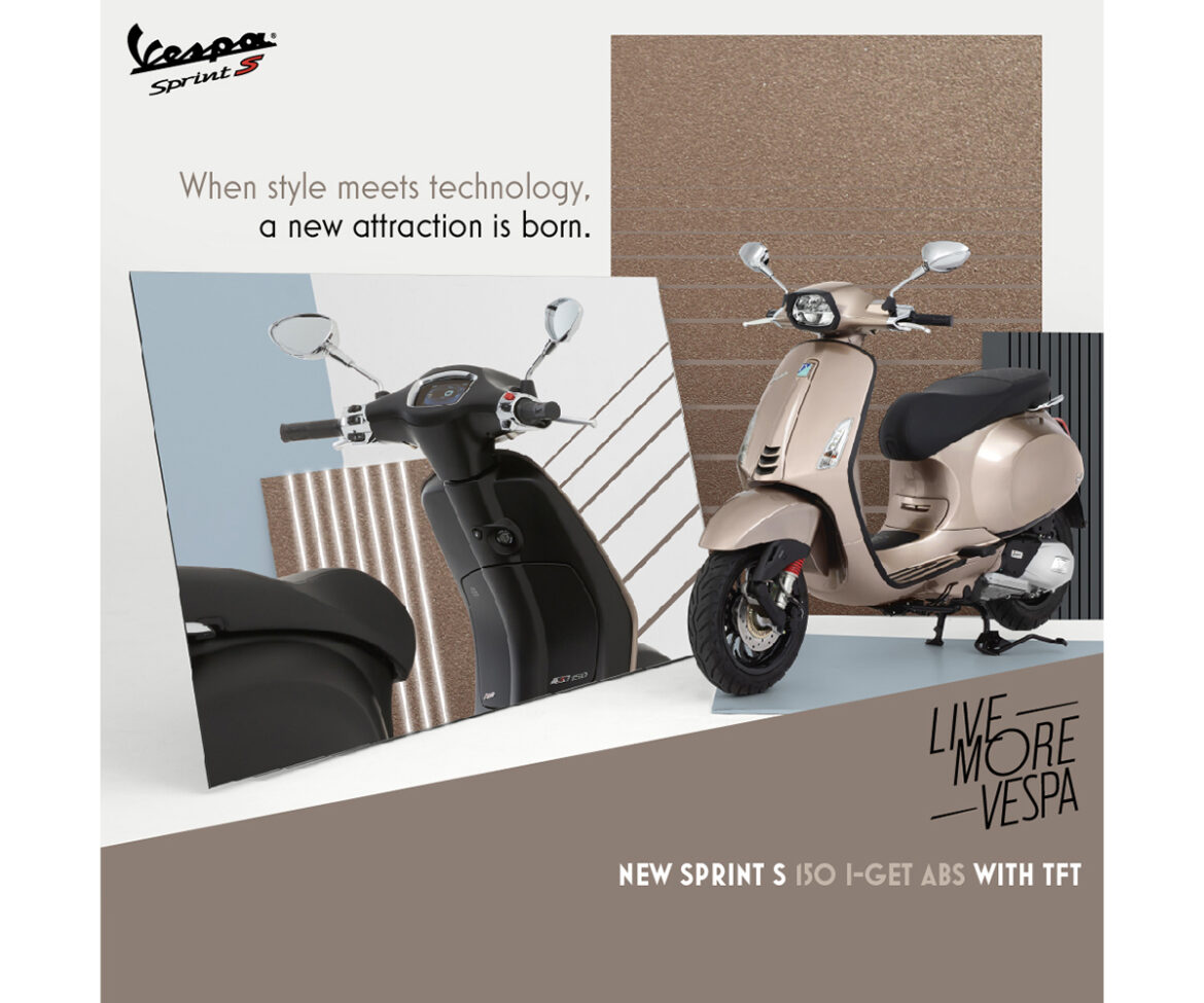 ครั้งแรกกับ Vespa Sprint S 150 i-Get ABS (TFT)