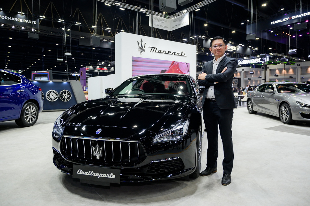 Maserati ชวนสัมผัสยนตกรรมระดับโลก ในงาน Motor Expo 2021