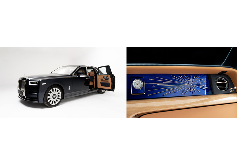 ROLLS-ROYCE MOTOR CARS พุ่งทะยานสู่ดวงดาวด้วย SAPPHIRE ASTRUM GALLERY