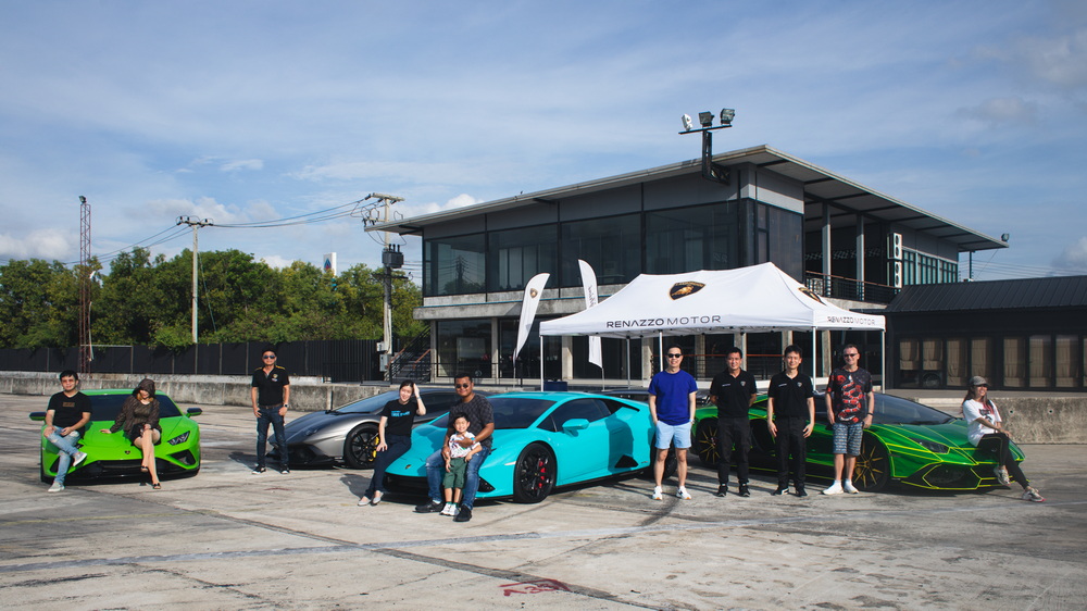 “LAMBORGHINI CLUB THAILAND TRACK DAY Drift and Track Basic Course”