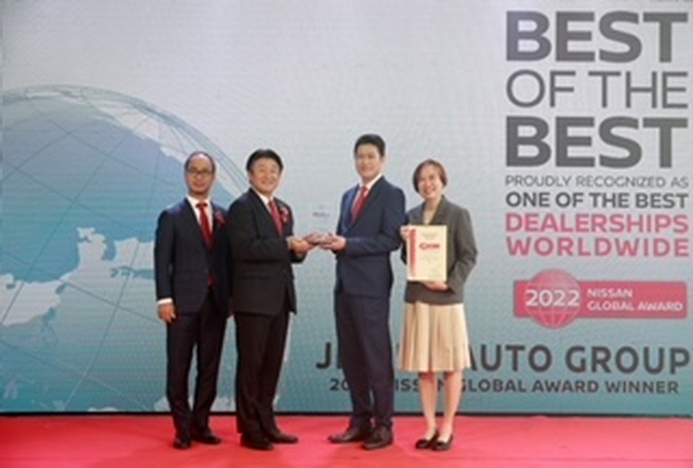 นิสสันมอบรางวัลสุดยอดดีลเลอร์แห่งปี Best of the Best 2021 ให้จิระดา ออโต้ กรุ๊ป