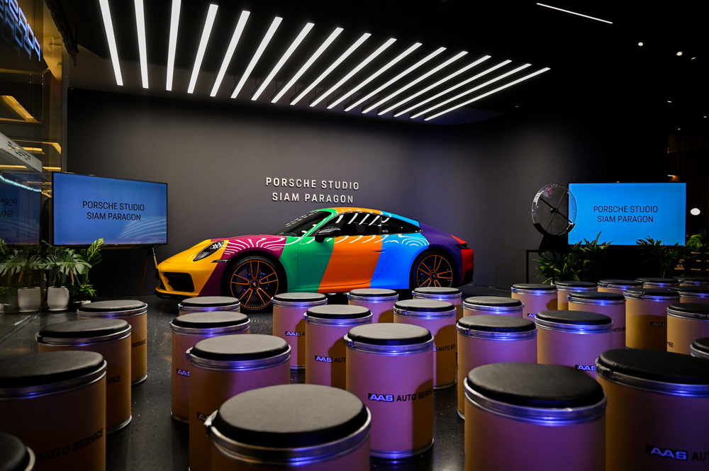 ปอร์เช่ ประเทศไทย เปิด ‘Porsche Studio Siam Paragon’ โฉมใหม่