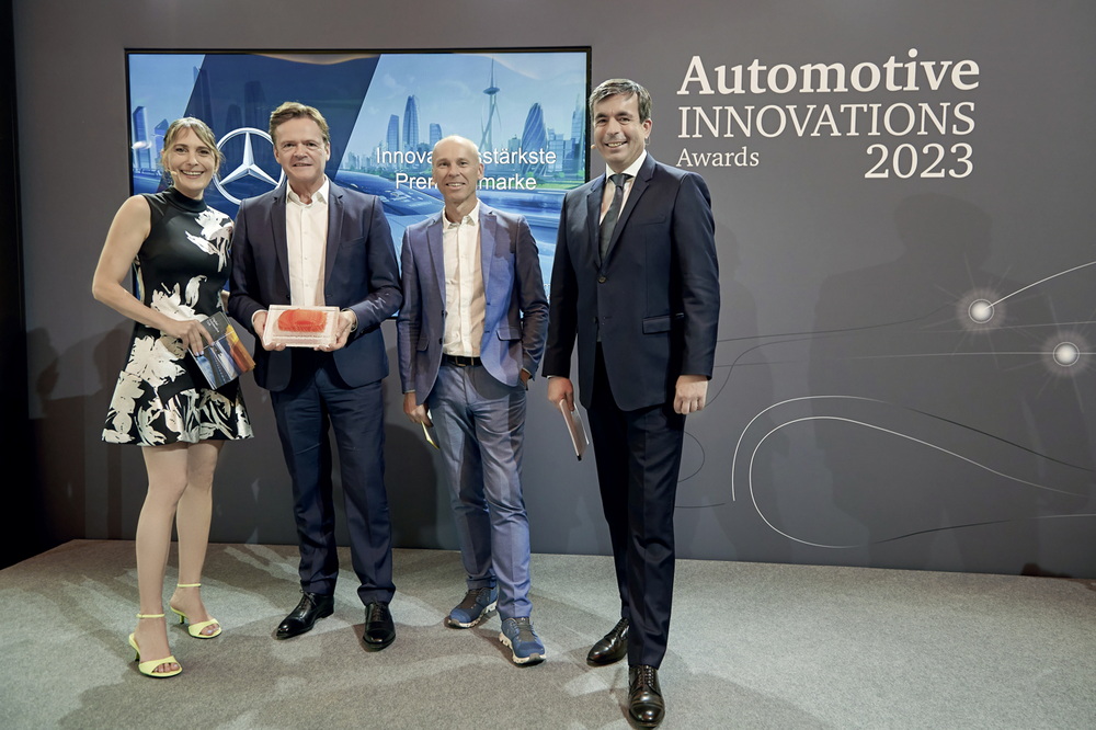 เมอร์เซเดส-เบนซ์ กวาด 4 รางวัลจากเวที AutomotiveINNOVATIONS Awards ประจำปี 2023