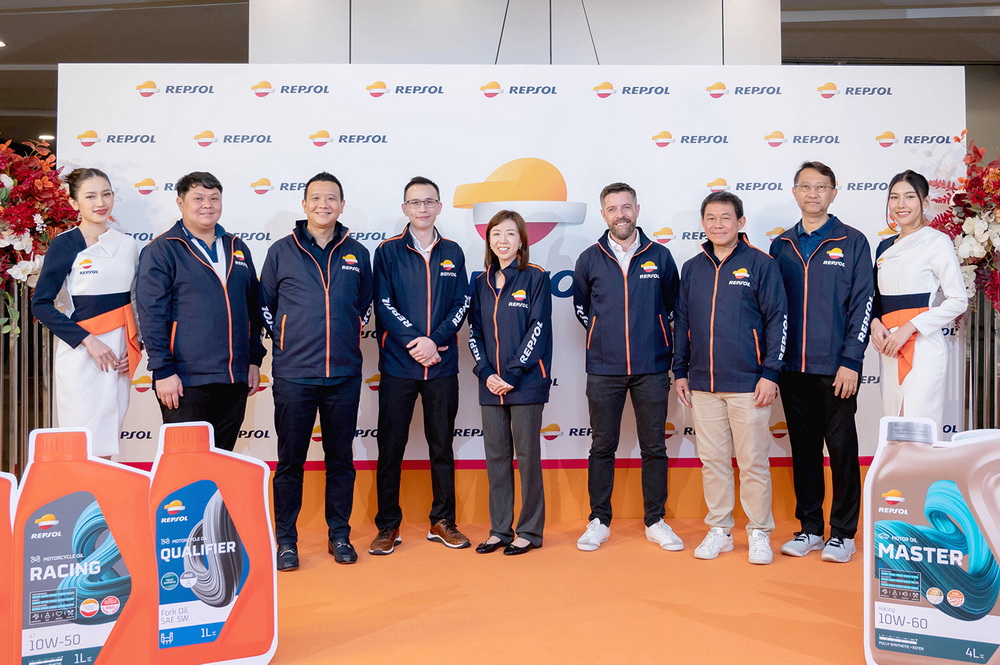 REPSOL เดินหน้าบุกตลาดน้ำมันหล่อลื่นเพื่อรถยนต์และจักรยานยนต์ในประเทศไทย