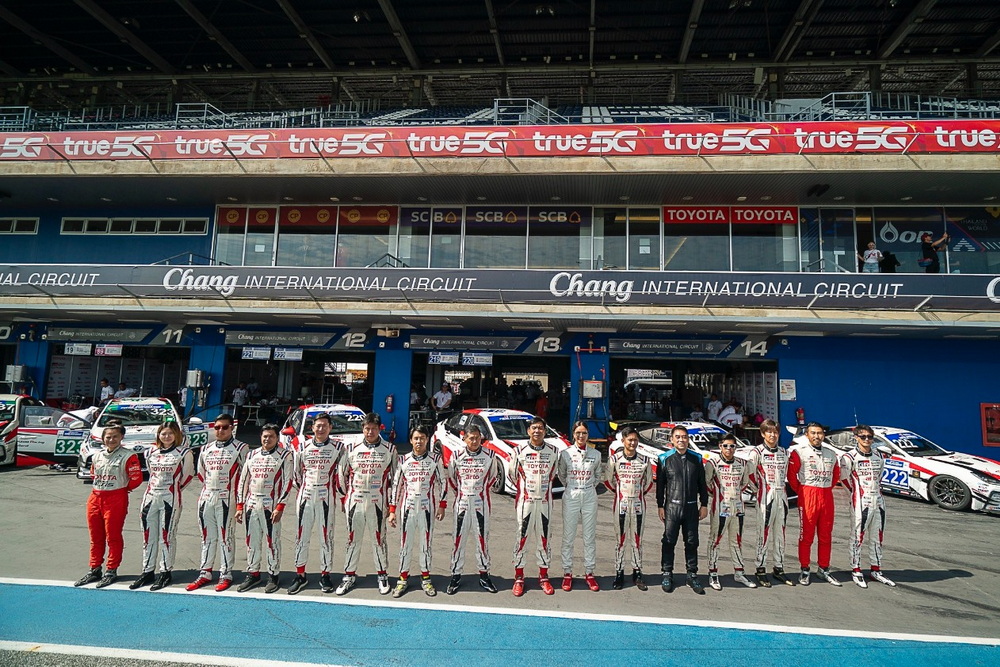 Toyota Gazoo Racing Team Thailand เปิดฤดูการแข่งขันพร้อมสุดขีด