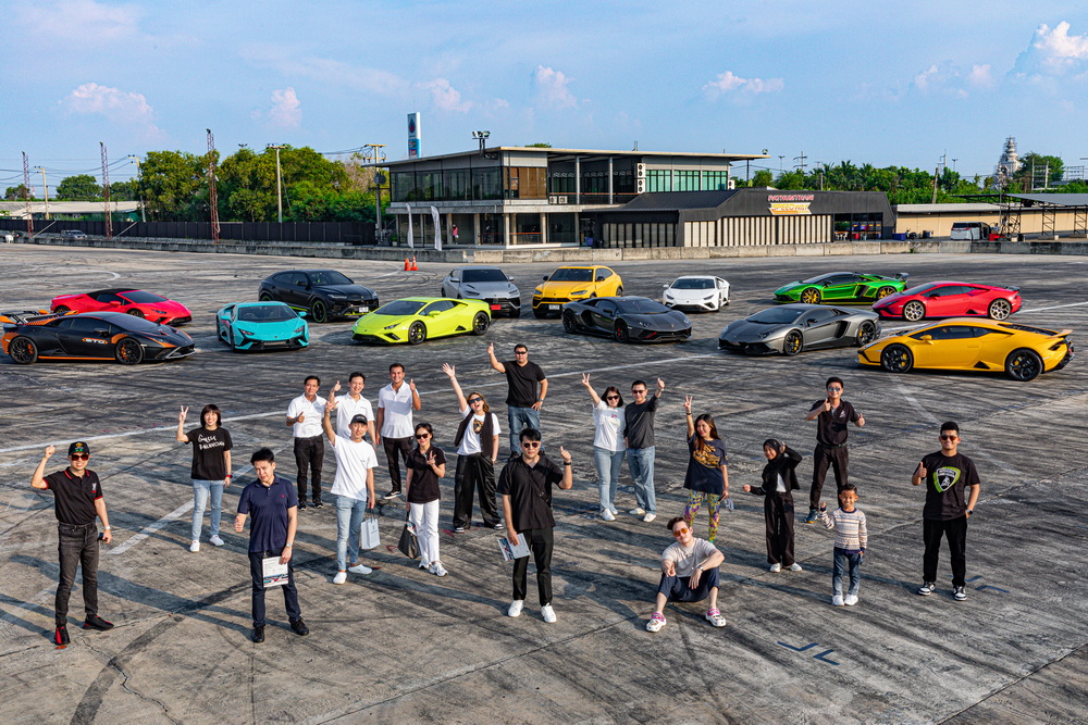 เรนาสโซ มอเตอร์ จัดกิจกรรมสุดเอ็กซ์คลูซีฟ “LAMBORGHINI BANGKOK Safety Driving Course”