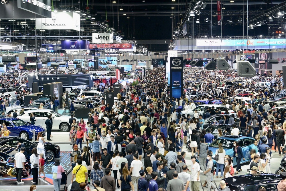 ครึ่งทาง “MOTOR EXPO 2023” ยอดจองรถทะยาน 2 หมื่นคัน