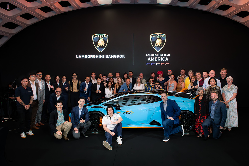 เรนาสโซ มอเตอร์ เปิดบ้านต้อนรับ LAMBORGHINI CLUB AMERICA