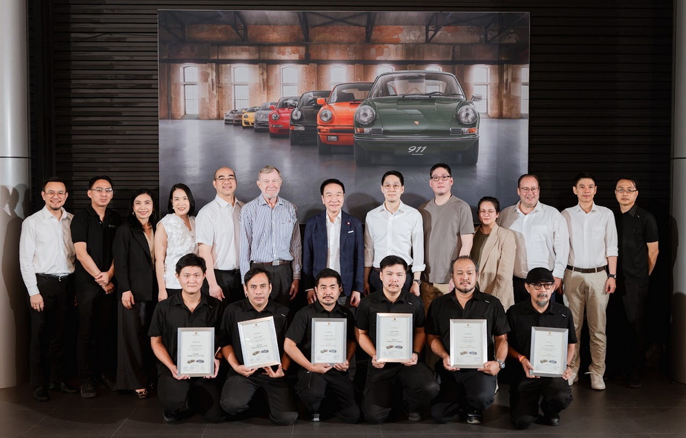 เอเอเอสฯ ยกระดับการบริการสู่ความเป็นเลิศในฐานะ Porsche Classic Partner  แห่งแรกของโลก