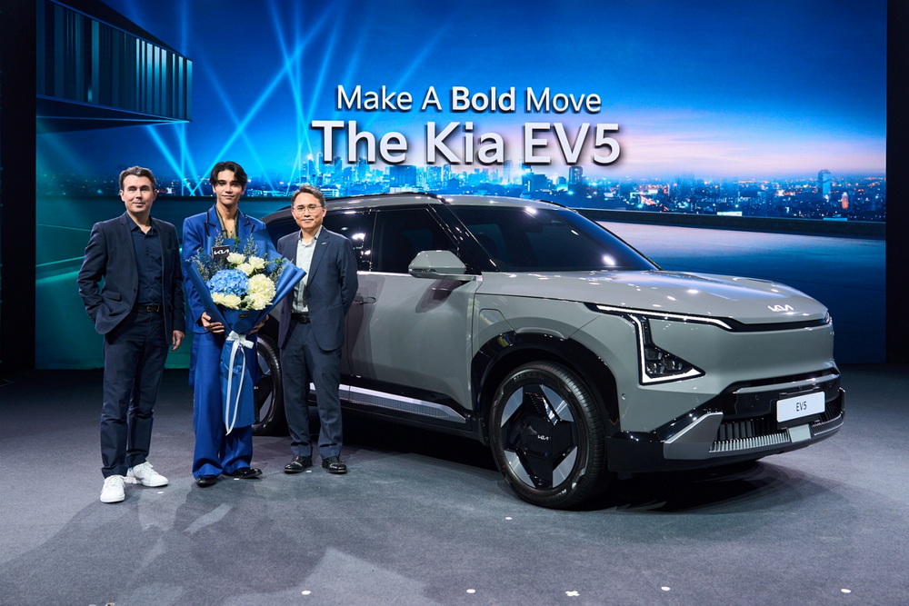 “เกีย เซลส์ (ประเทศไทย)” แทคทีม “เจฟ ซาเตอร์” ในงาน “Make A Bold Move With The Kia EV5”