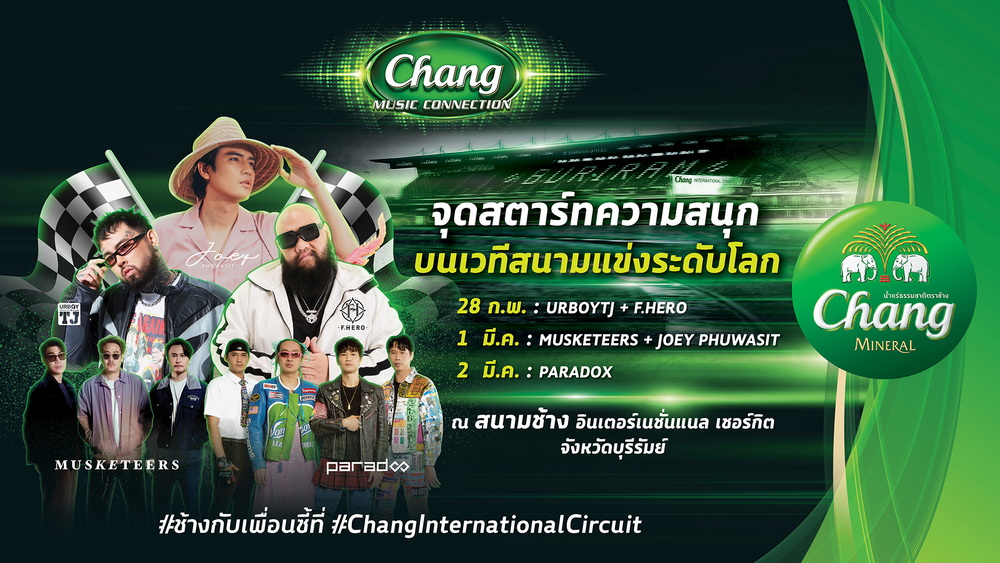 โมโตจีพีวิถีไทย ชู“มอเตอร์สปอร์ต เฟสติวัล” ไลน์อัพศิลปินดัง-กิจกรรมคุณภาพ 3 วัน กระหึ่มโลก